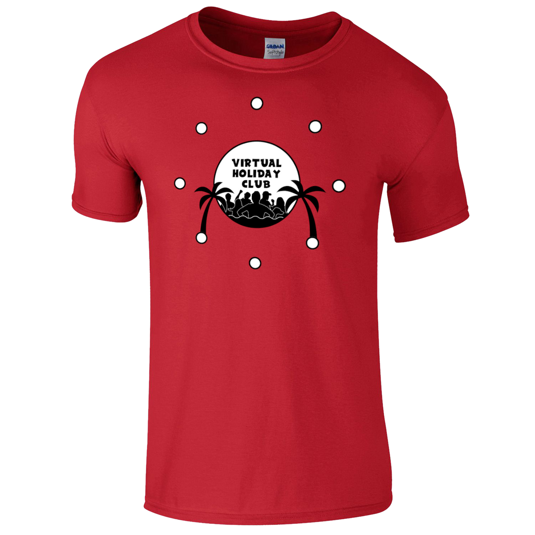 (SALE) ADULT Mighty Red Virtual Holiday Club T-shirt 2021